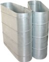 Flat Oval Spiral Duct & Fittings