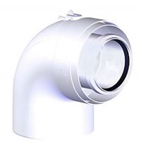 Z-DENS Concentric PPs/Aluminum Inspection Elbow