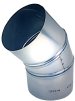 Show product details for Stainless Steel 45 Degree Elbow