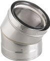 Show product details for Z-Vent Commercial Double Wall 45� Elbow