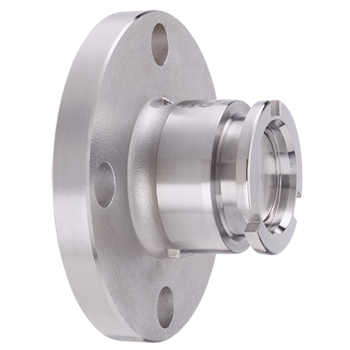 HDC-ADF 2" Stainless Steel Dry Release Flanged Adapter