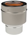 Z-Vent Single Wall to Double Wall Adapter