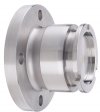 HDC-ADF 2.5" Stainless Steel Dry Release Flanged Adapter
