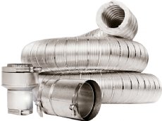 Double Wall Insulated Vent Connector Kit